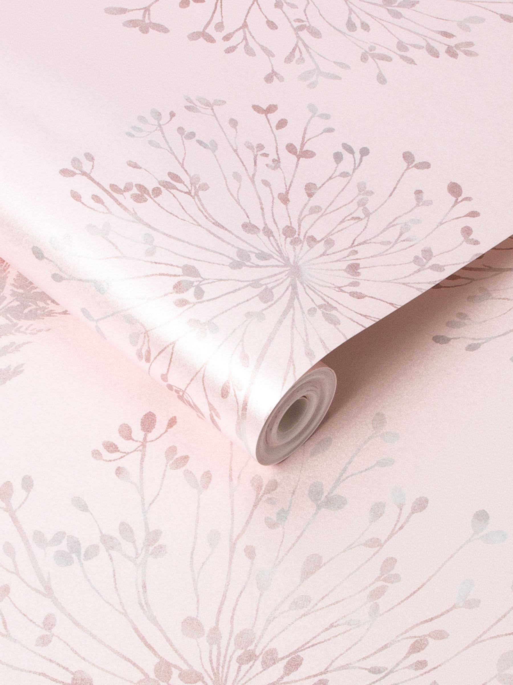 Graham & Brown Blush Wish wallpaper sample A4, imported from the UK