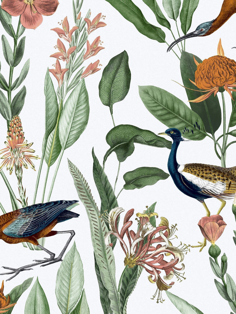 Graham & Brown Glasshouse navy wallpaper sample - British product