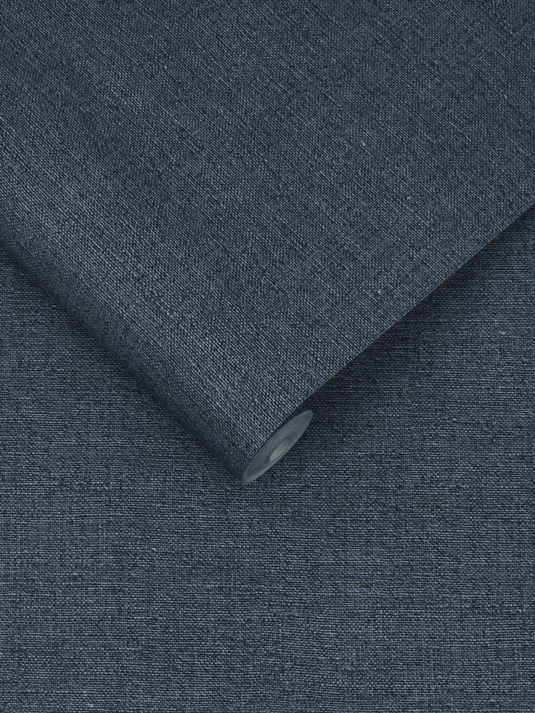 Graham & Brown Navy Haptic A4 wallpaper sample, imported from the UK