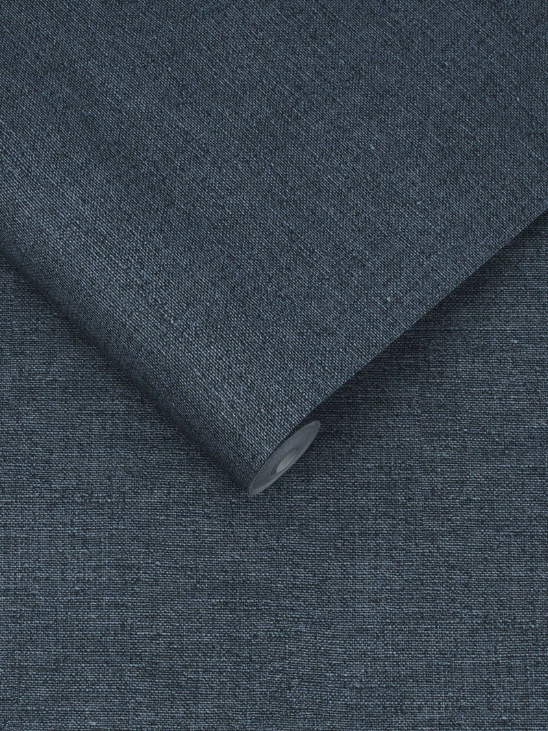 Graham & Brown Navy Haptic A4 wallpaper sample, imported from the UK