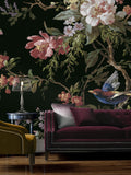 Graham & Brown Midnight Venetian Floral Wall Mural Sample A4