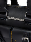 Dr. Martens black mini top handle bag in Kiev leather, imported from the UK