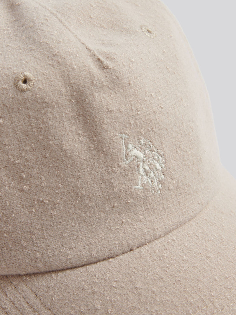 U.S. Polo Assn natural boucle cap - British product