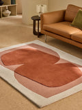 MADE.COM Rust Orange Kinney Wool Tufted Rug