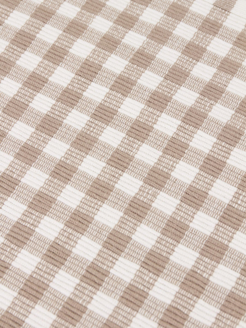 Yard natural barton check placemats set of 4 - British product