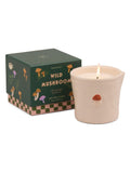 Paddywax Bistro 226g Mushroom Embossed Ceramic Candle