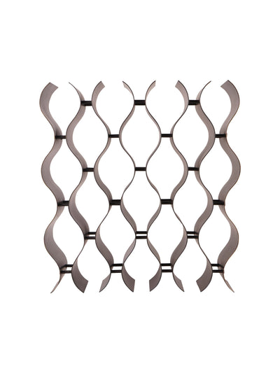 Next Libra Interiors Bronze Stamford Vintage Bronze 18 Bottle Wine Rack- Buy online at McGrocer
