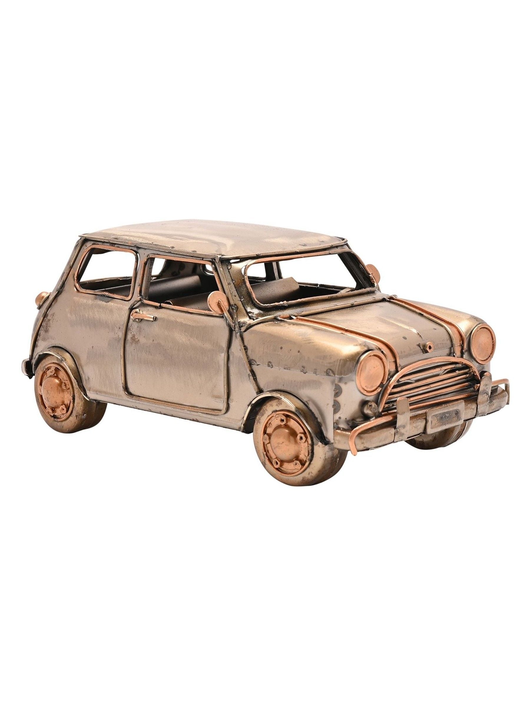 Harvey Makin bronze mini car ornament (British brand)