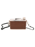 Widdop Brown camera hip flask 11oz - British product