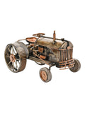 Harvey Makin tractor ornament in bronze finish, imported from the UK