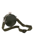 Widdop Green Harvey Makin Classic 20oz Retro Army Hip Flask