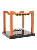 Widdop Brown wooden Newton's Cradle 16 x 18cm, imported from the UK