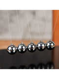 Widdop Brown wooden Newton's Cradle 16 x 18cm, imported from the UK