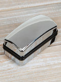 Widdop silver plain square cufflinks, imported from the UK