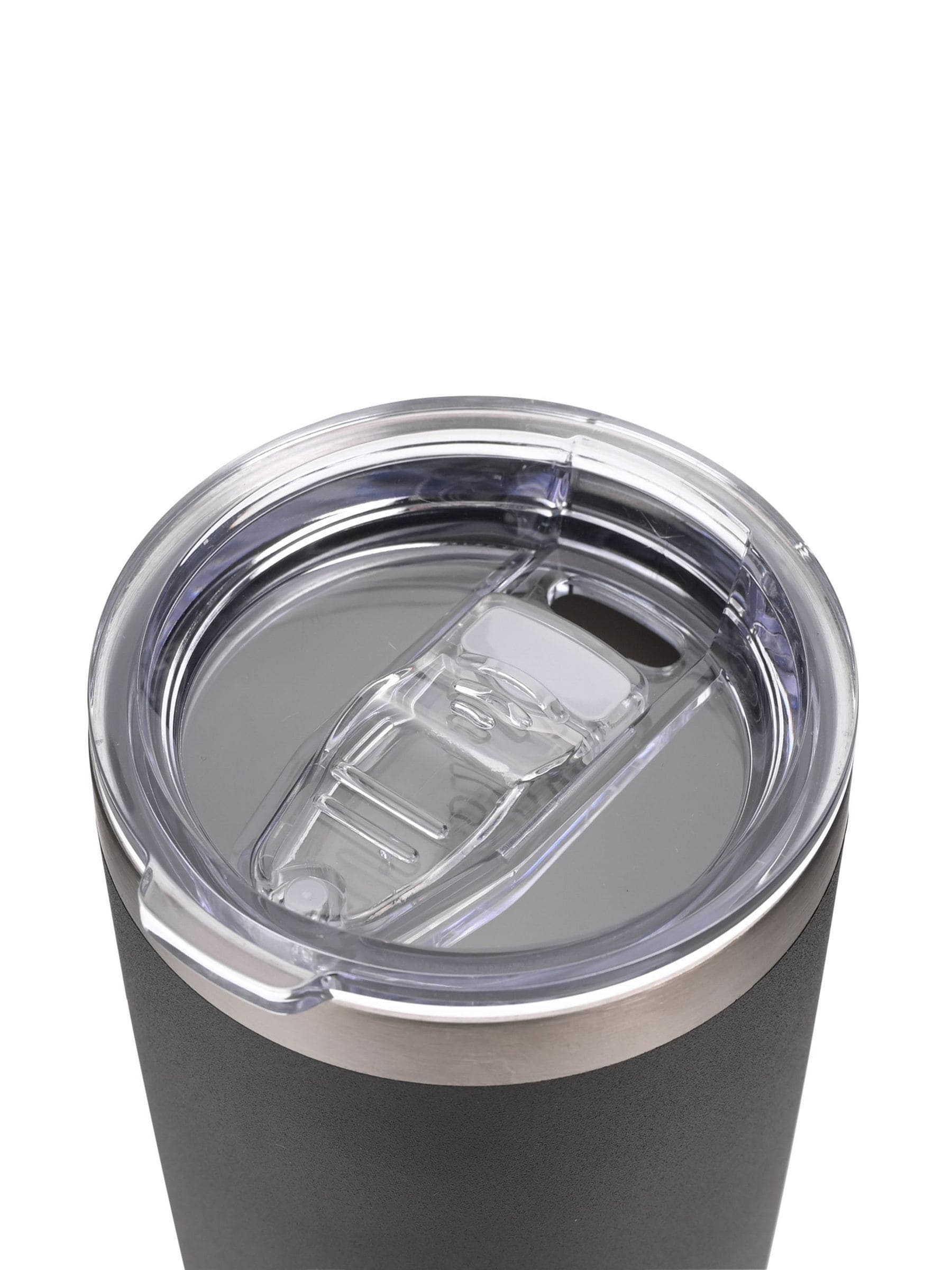 Widdop Black Harvey Makin steel tumbler 20oz, imported from the UK