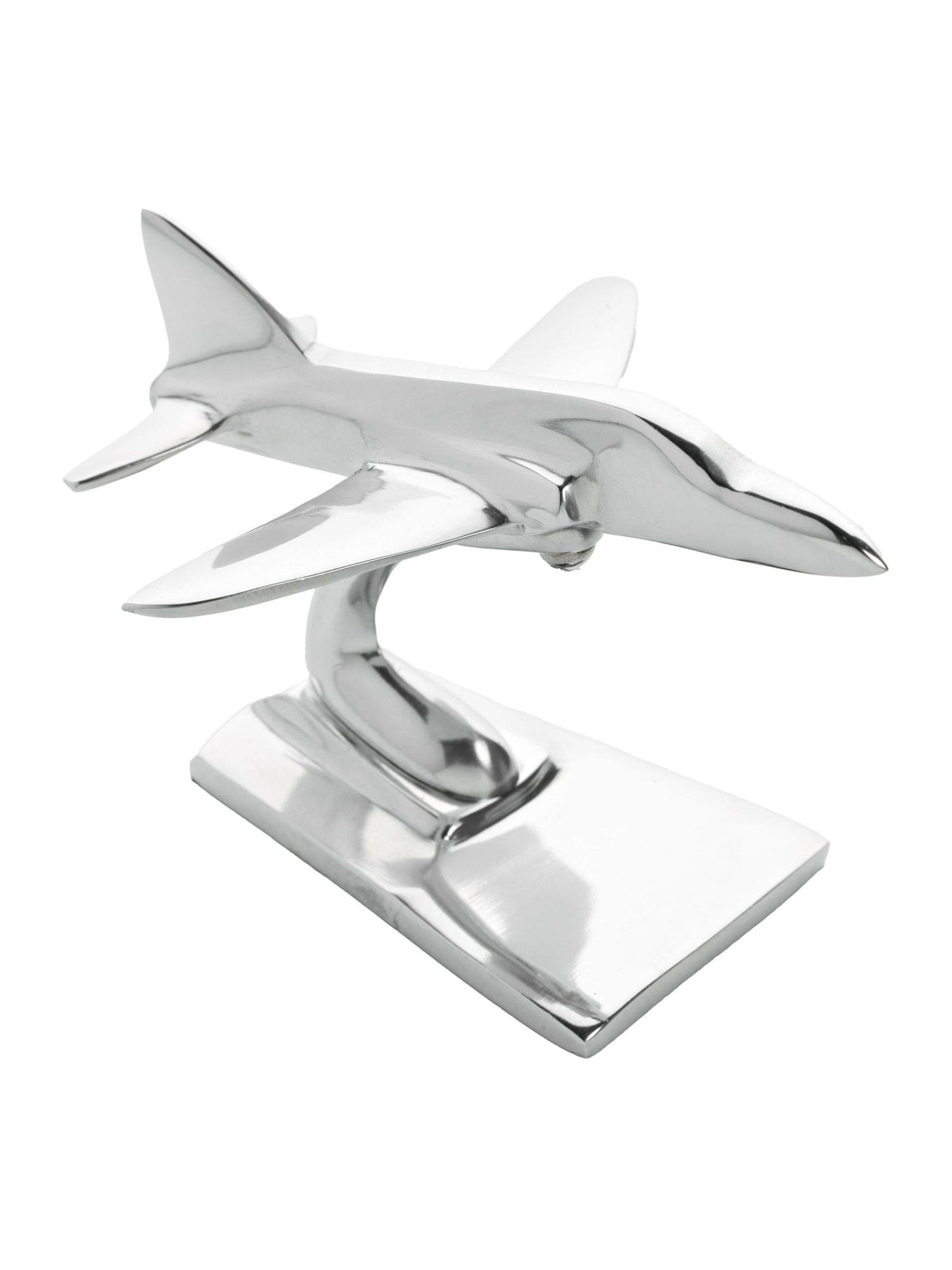 HARVEY MAKIN Silver Military Heritage 6-inch metal Hawk model (British brand)