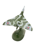 Widdop Green RAF Vulcan miniature clock 9cm, UK version