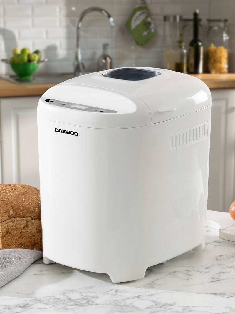 Daewoo White Digital Bread Maker 2LB - British product