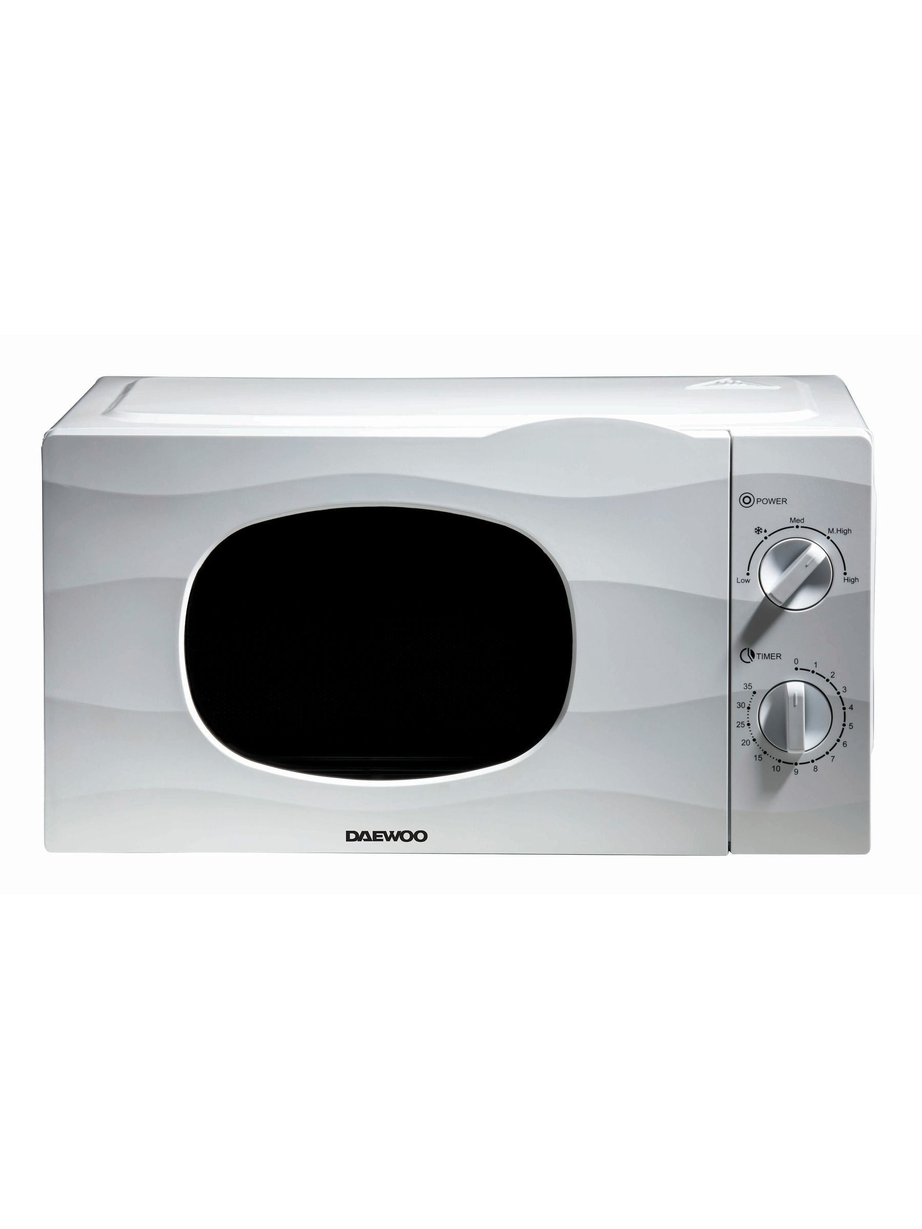 Daewoo White 20L microwave oven - British product
