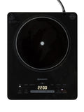 Daewoo Black Single Induction Hob 2200W, imported from the UK