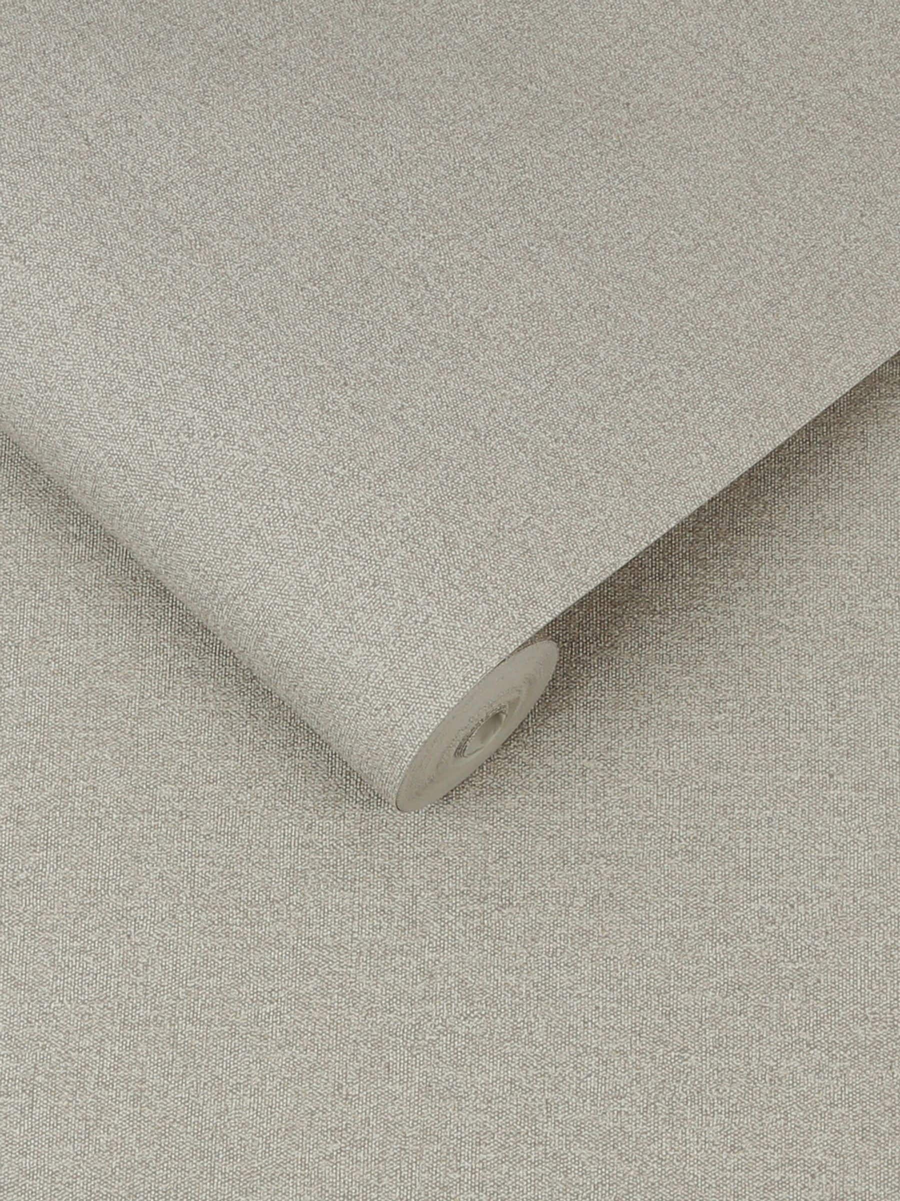 Graham & Brown Ecru Twill wallpaper 10m roll - British product