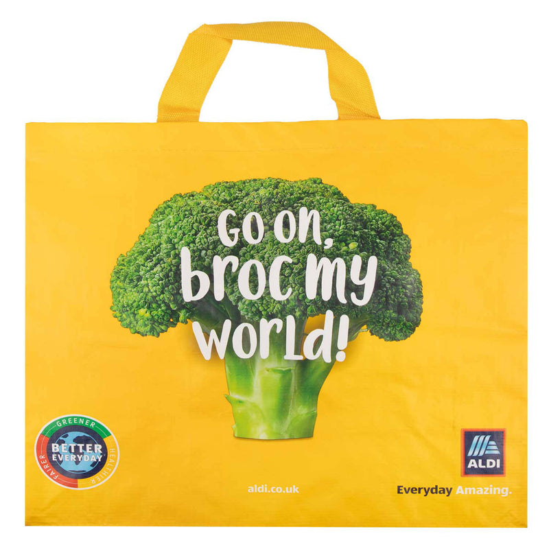 Red Woven Reusable Bag