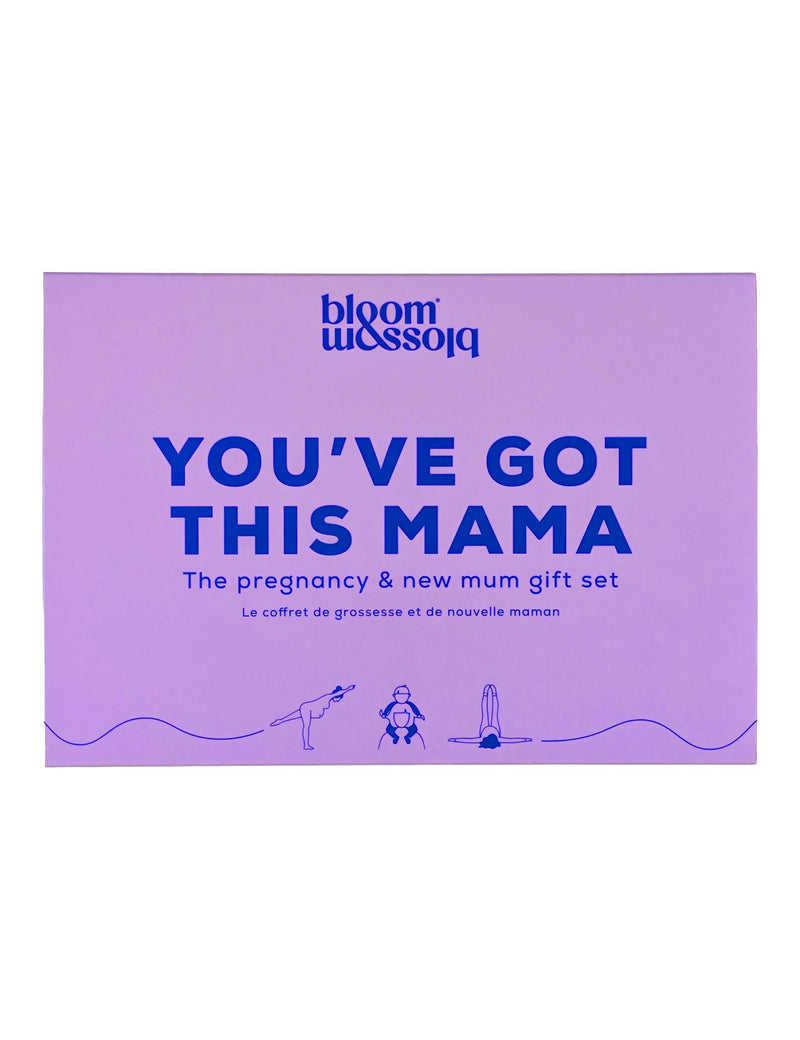 Bloom and Blossom pregnancy and new mum gift set, UK version