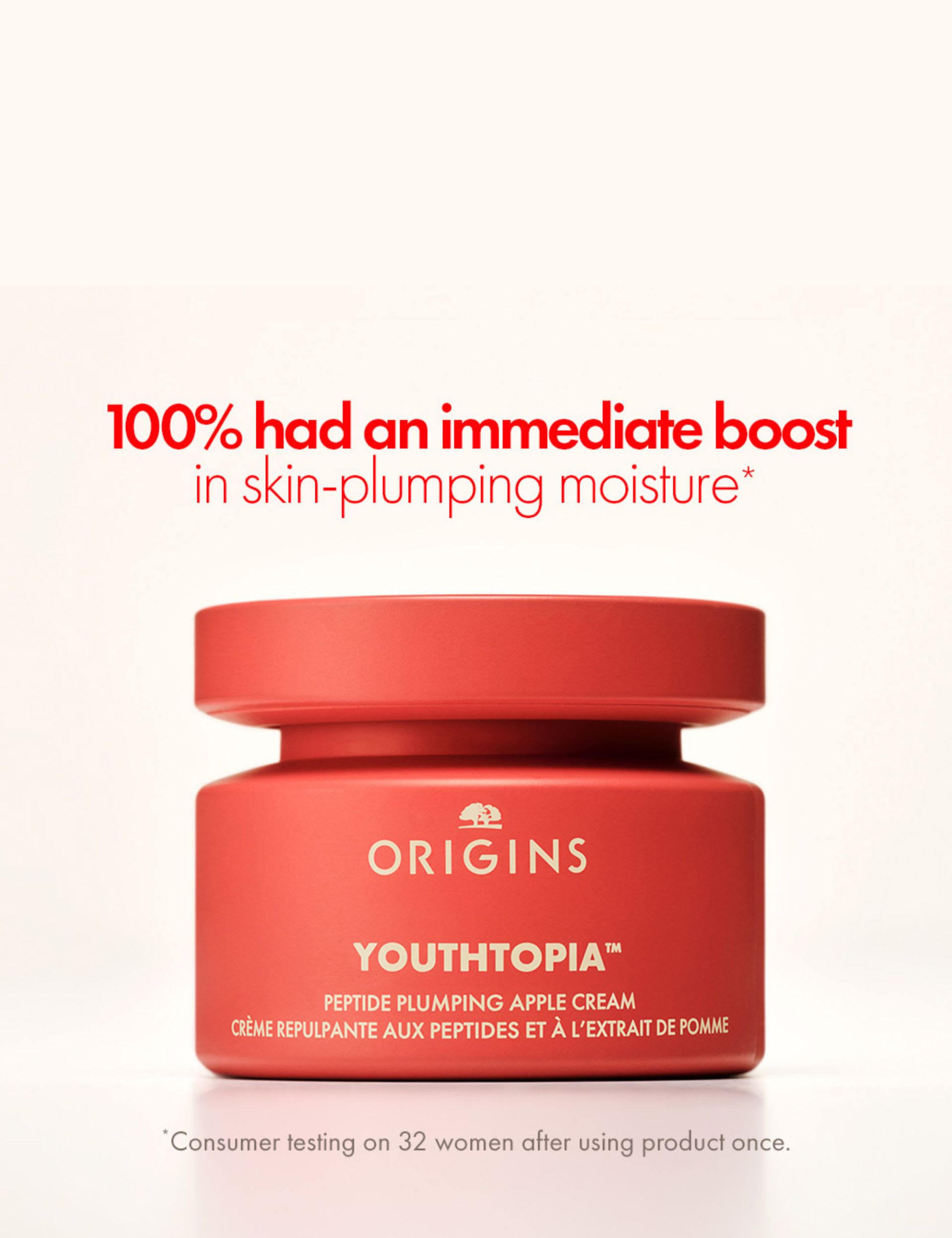 Youthtopia Peptide Plumping Apple Cream 50ml (British brand)