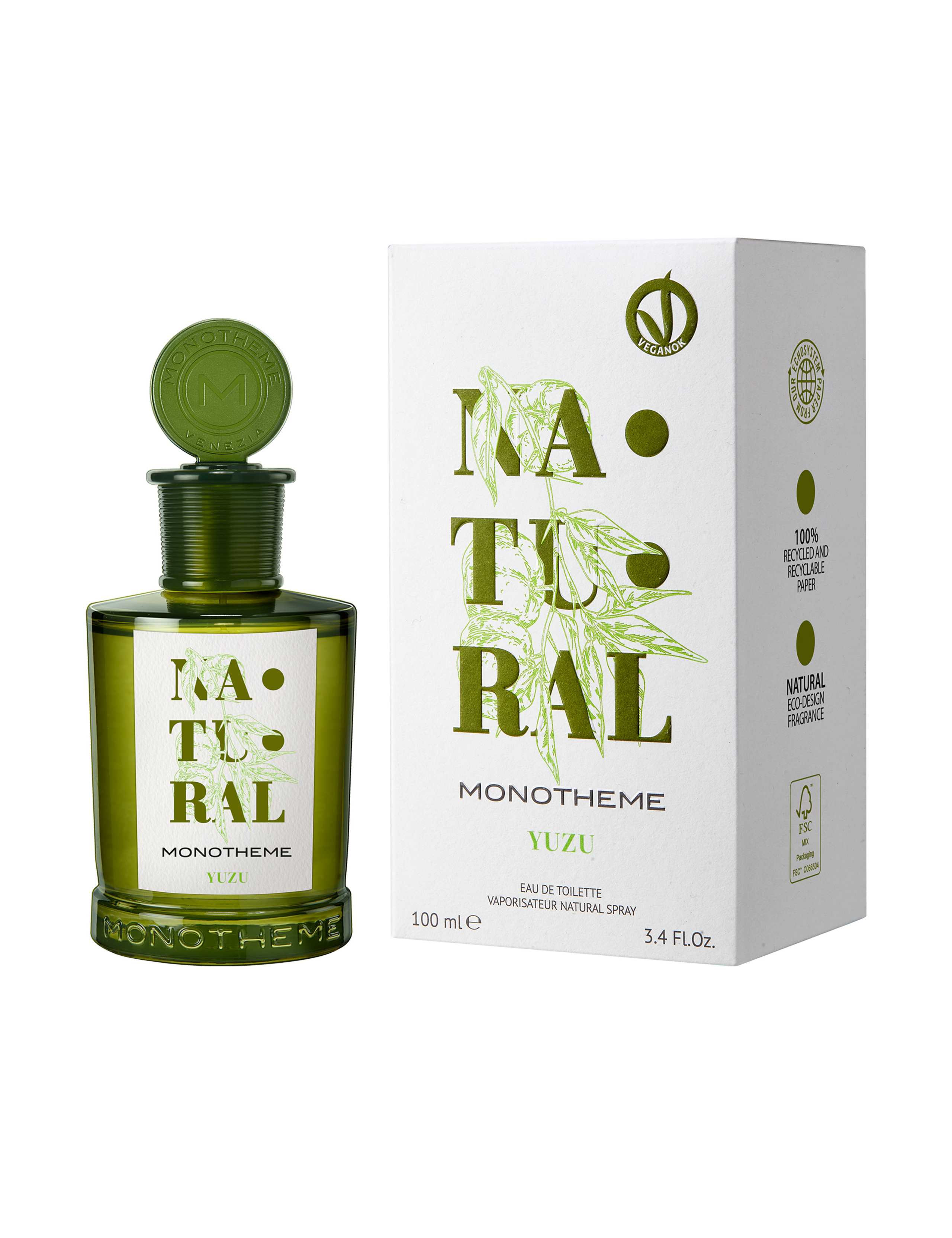 Eau De Toilette Yuzu 100ml Clear Bottle (British Brand)