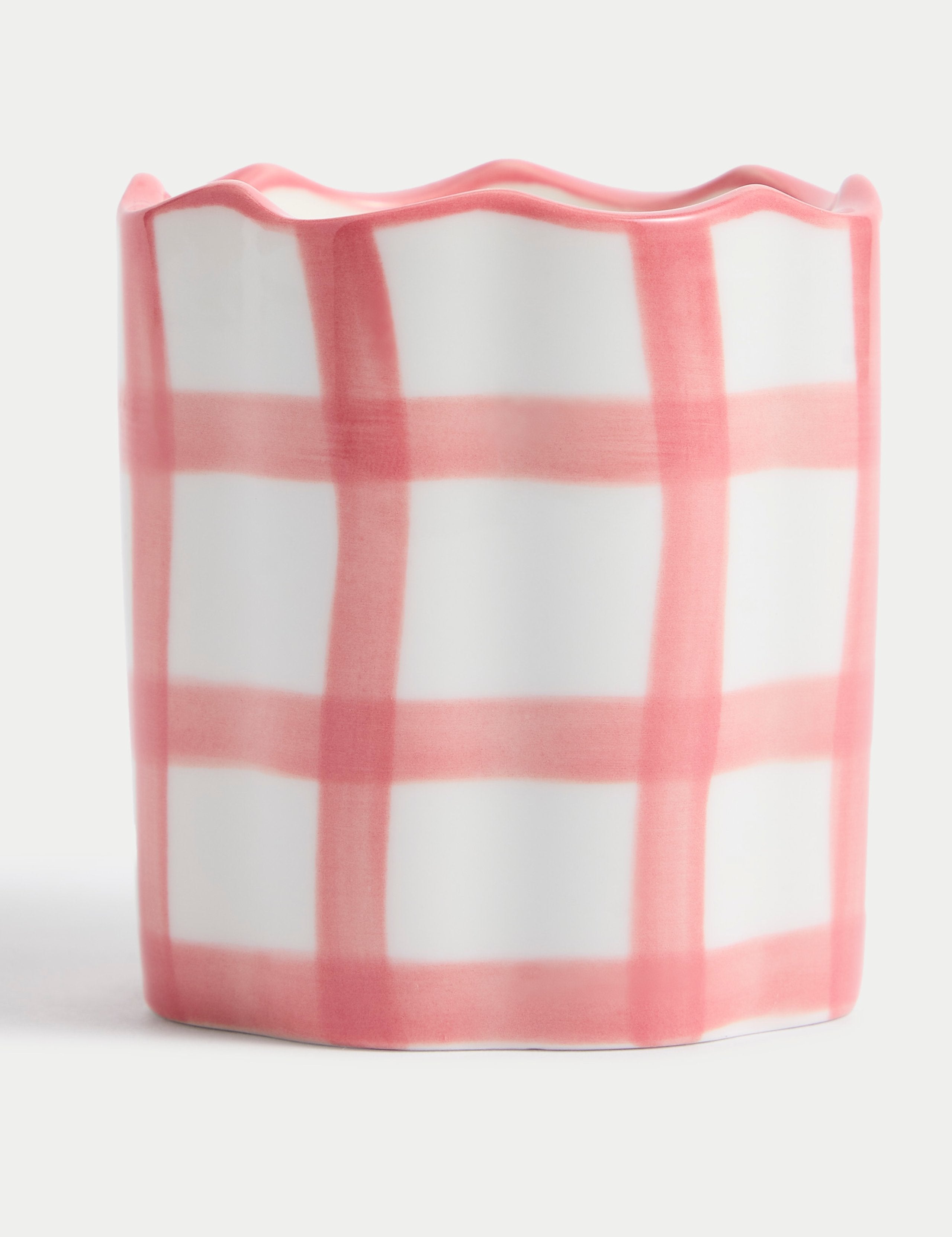 Yuzu and Pomegranate Check scented candle 20 hour burn (British brand)