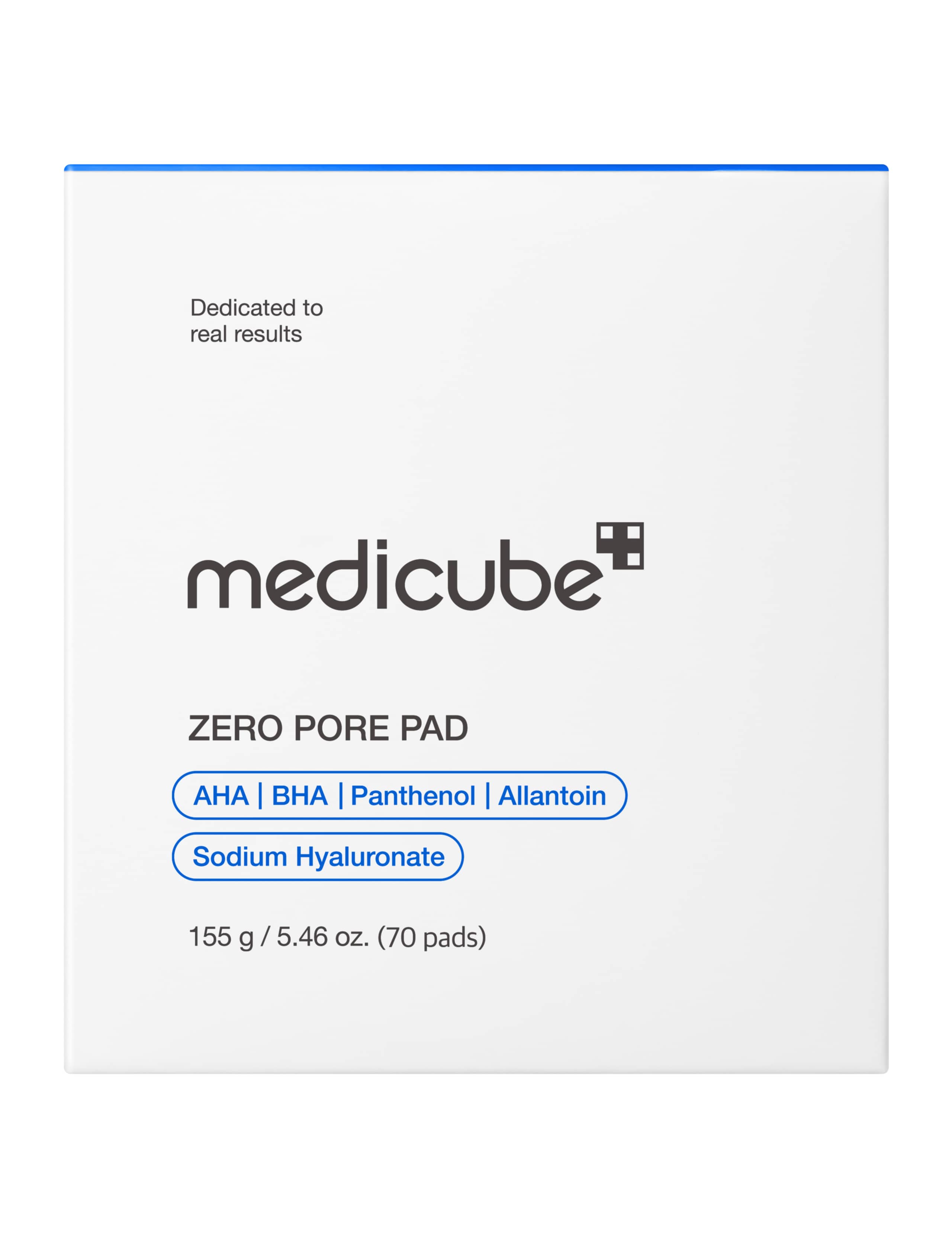 Zero Pore Pad 2.0 exfoliating toner pads 155g 70pcs, UK version