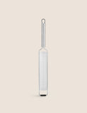 Stainless steel zester grater with silicone base and hanging loop (British brand)