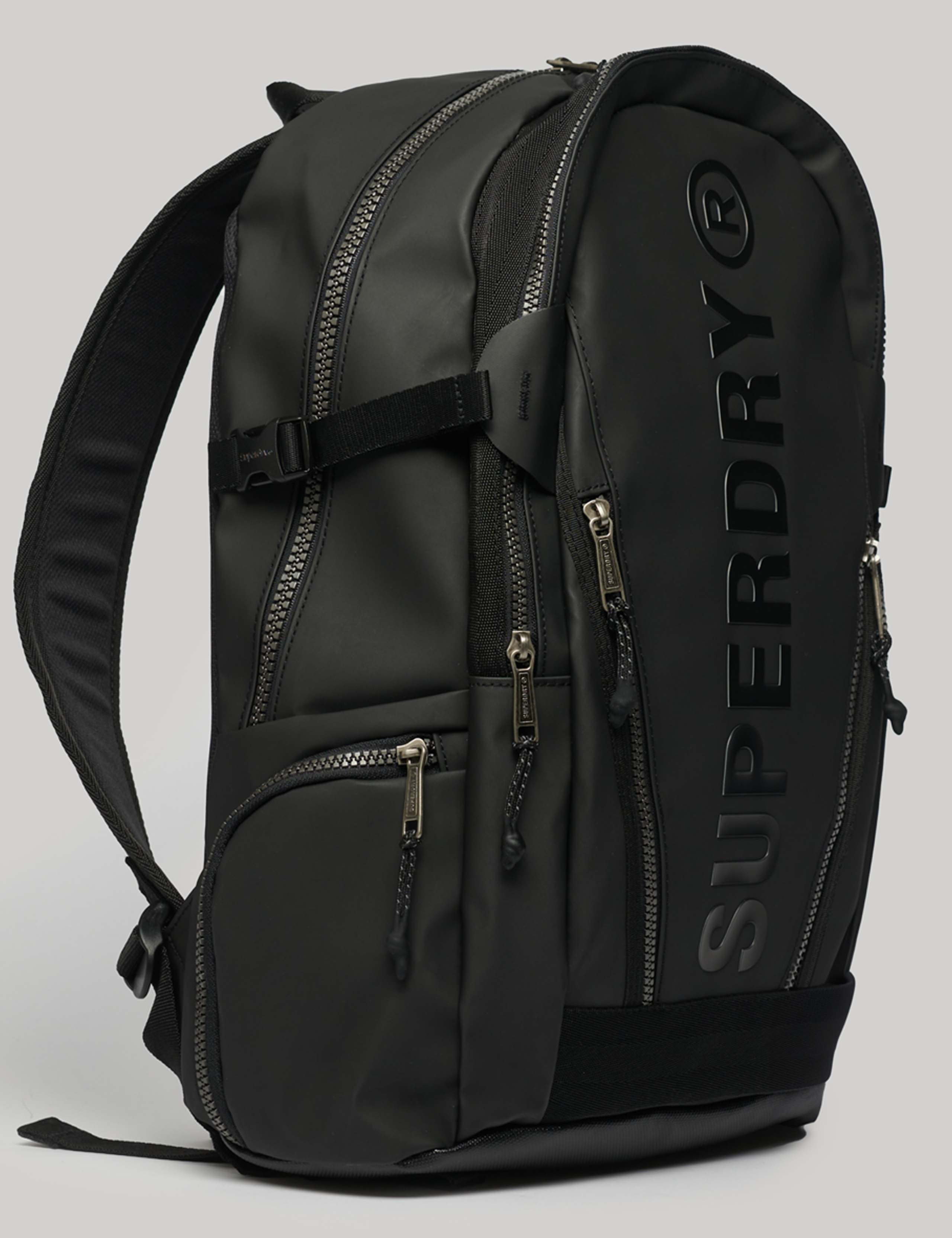 Superdry Zip Detail Backpack with padded laptop sleeve (British brand)