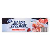 Small Zip Seal Food Bags, 1L (20 Pack)