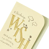 A Christening Wish Card