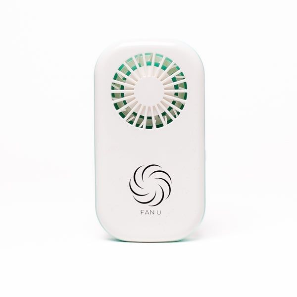 A.KAY.A FanU 2 Personal Handheld Rechargeable Fan White