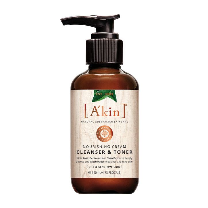 A'kin Cleanser & Toner 140ml