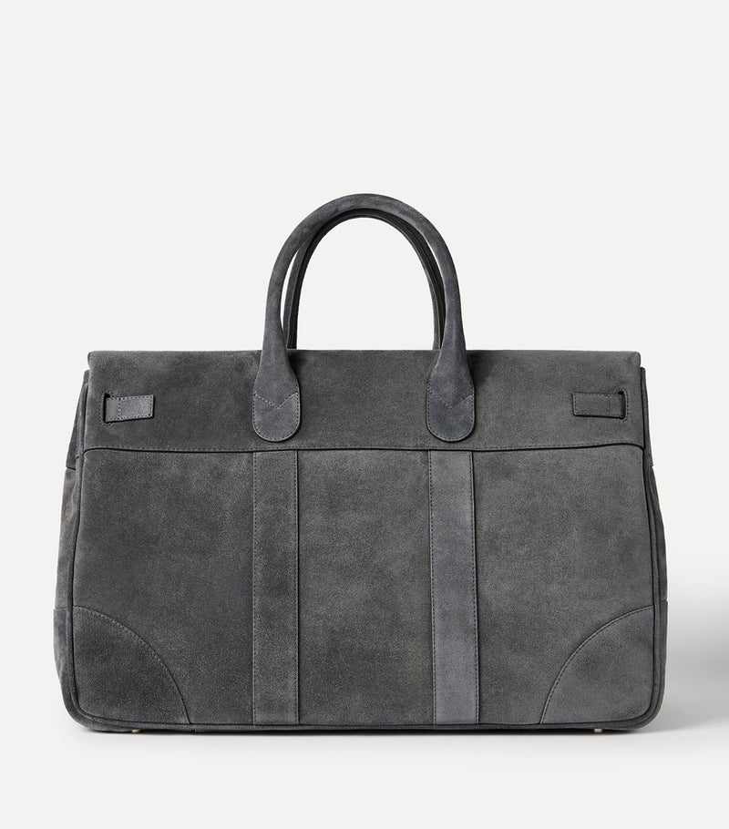 Brunello Cucinelli suede Country holdall, UK version