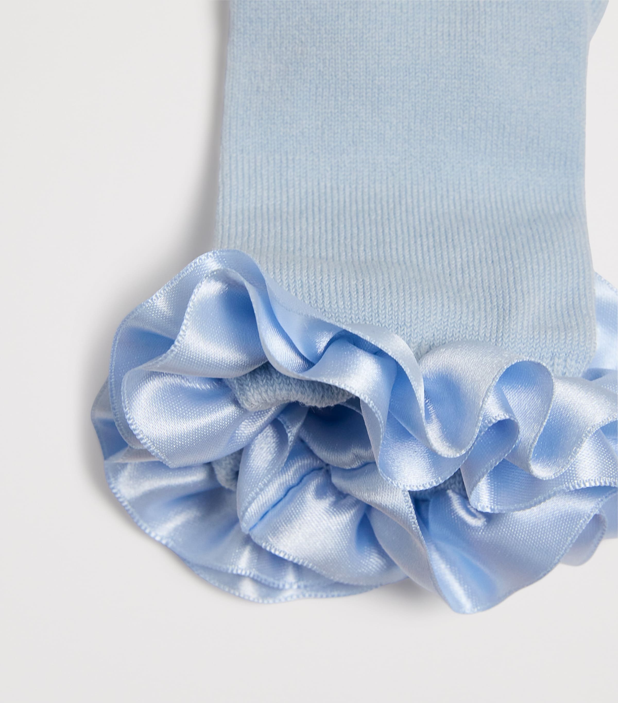 Meia Pata ribbon-trim knee-high socks - British product
