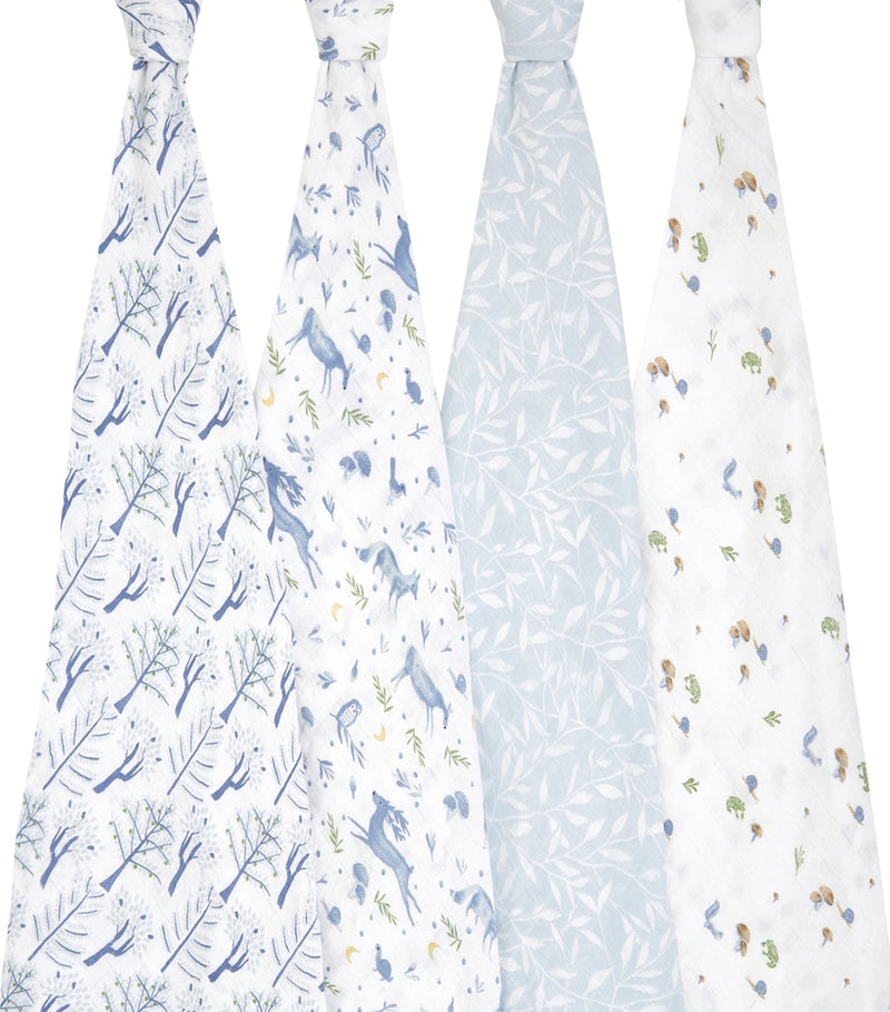 aden+anais outdoor swaddles set of 4 (British brand)