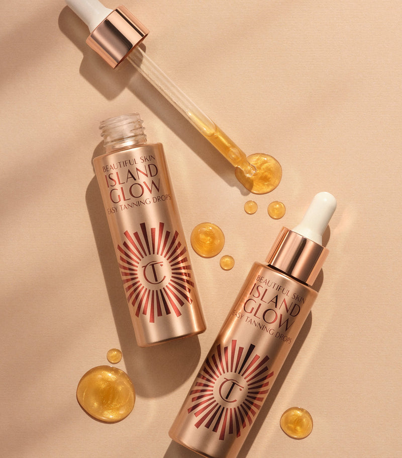 Charlotte Tilbury Island Glow Easy Tanning Drops 30ml - British product