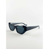 SVNX black angular cat-eye sunglasses, imported from the UK