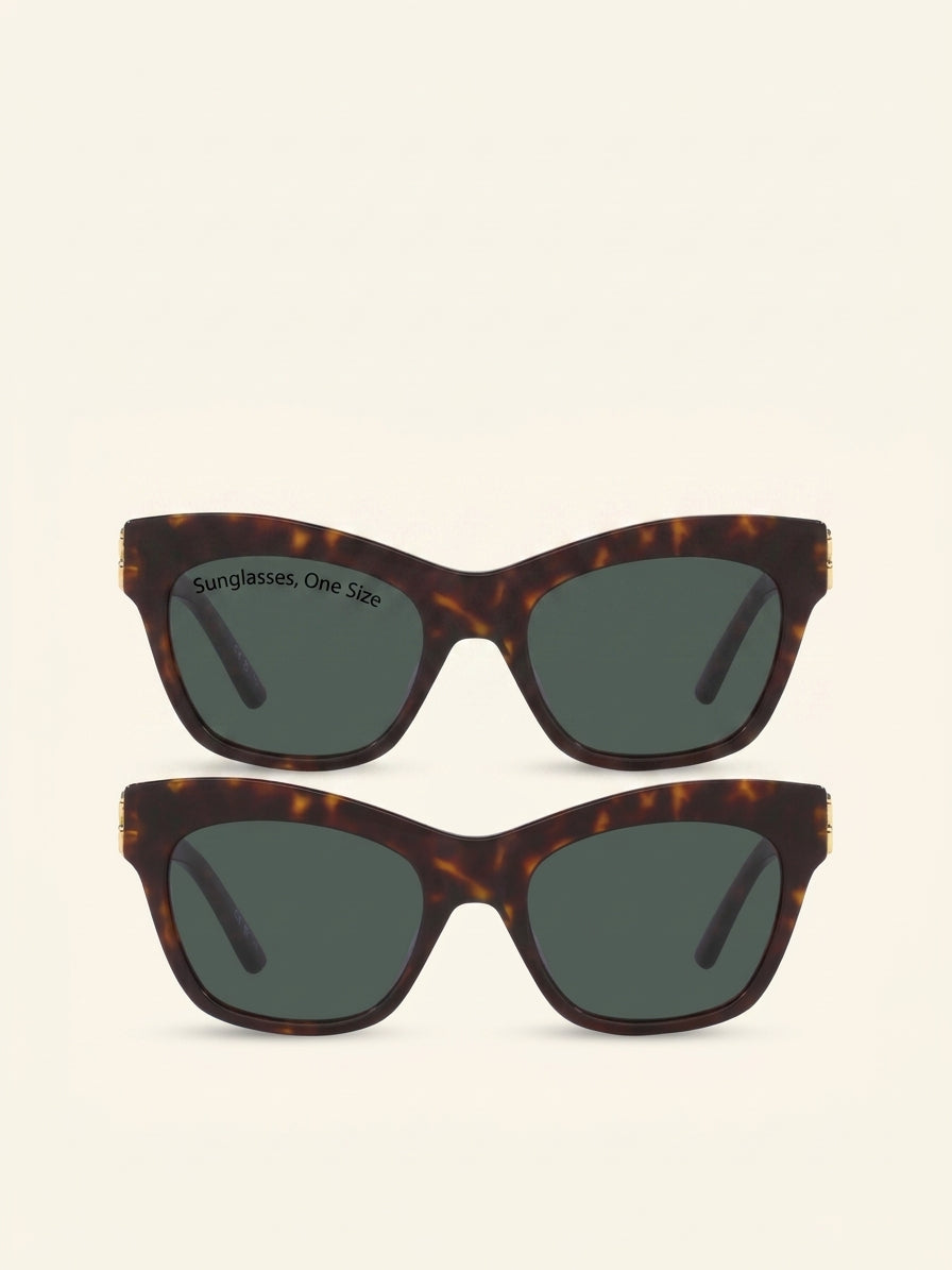 Balenciaga cat-eye acetate sunglasses 50mm, imported from the UK
