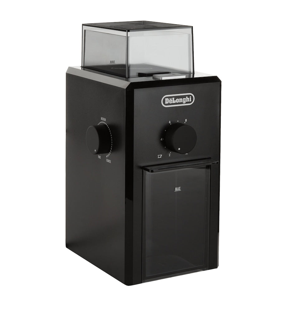 De'Longhi Burr coffee grinder with matte finish (British brand)