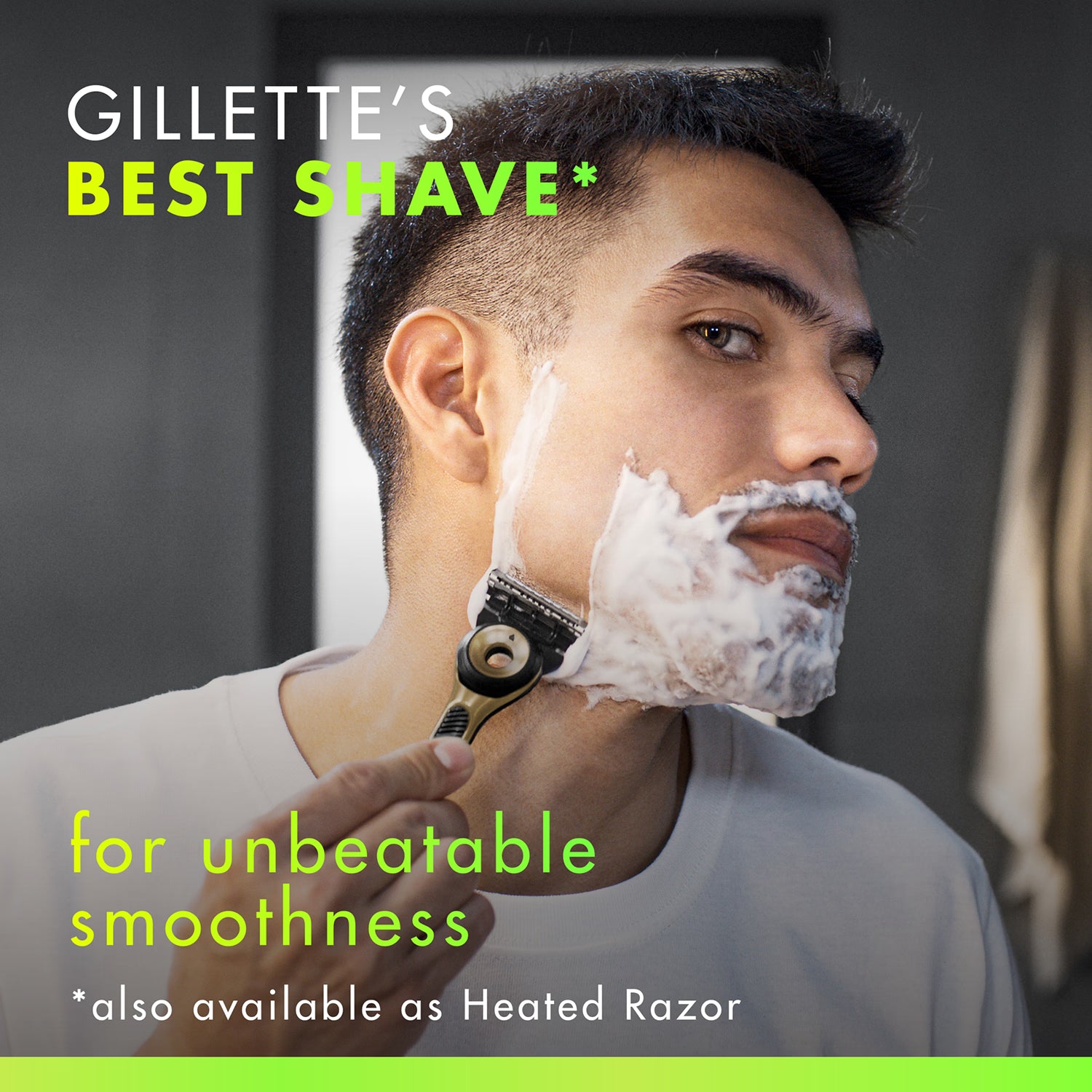 GilletteLabs Champion Gold razor exfoliating bar stand (British brand)
