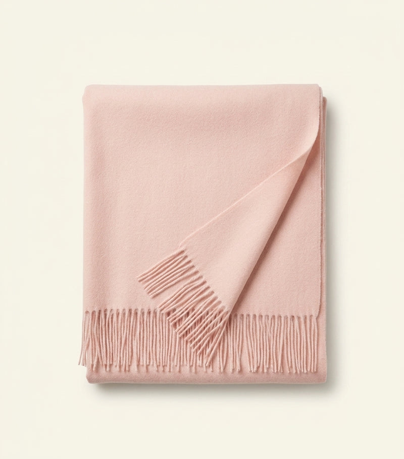Mulberry merino wool scarf (British brand)