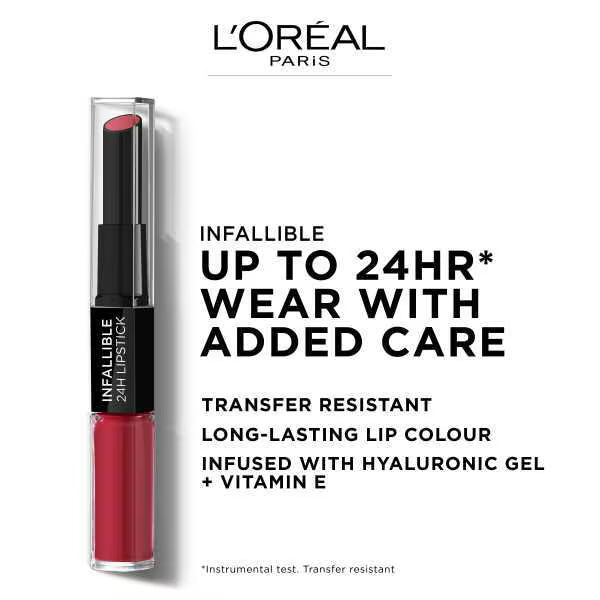 L'Oreal Paris Infallible 2 Step Lipstick 801 Toujours Toffee, UK version