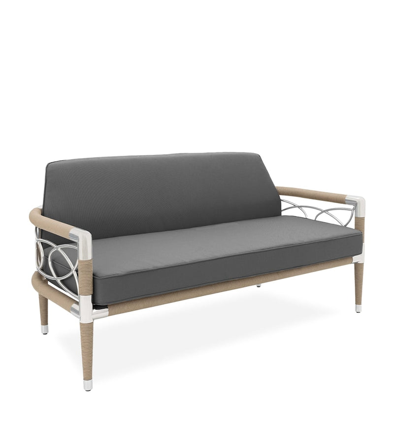 Indian Ocean Davos outdoor two-seater sofa - British product