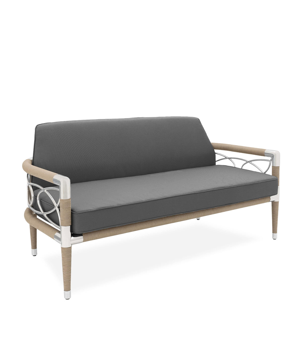 Indian Ocean Davos outdoor two-seater sofa - British product