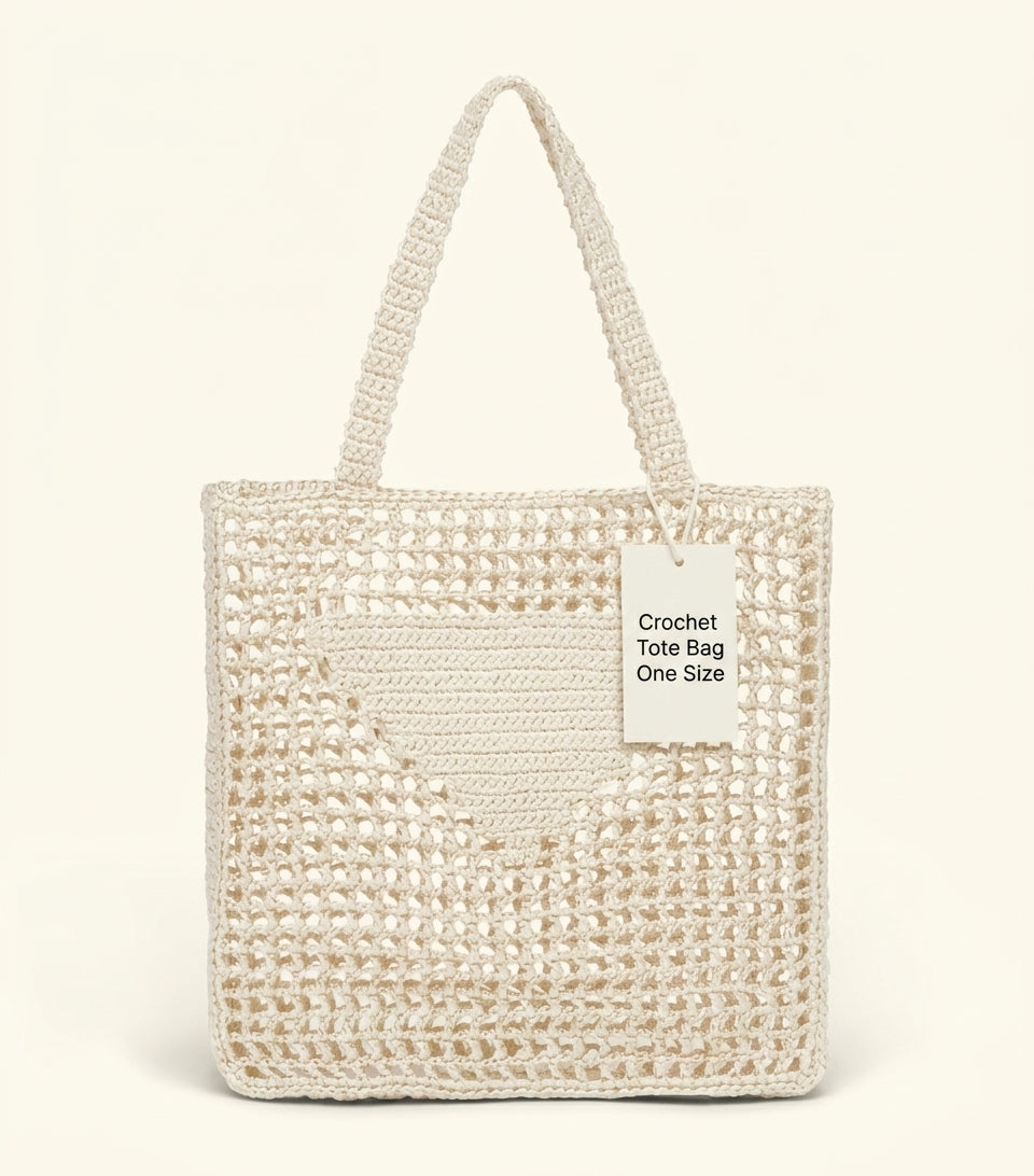 Prada crochet tote bag - British product